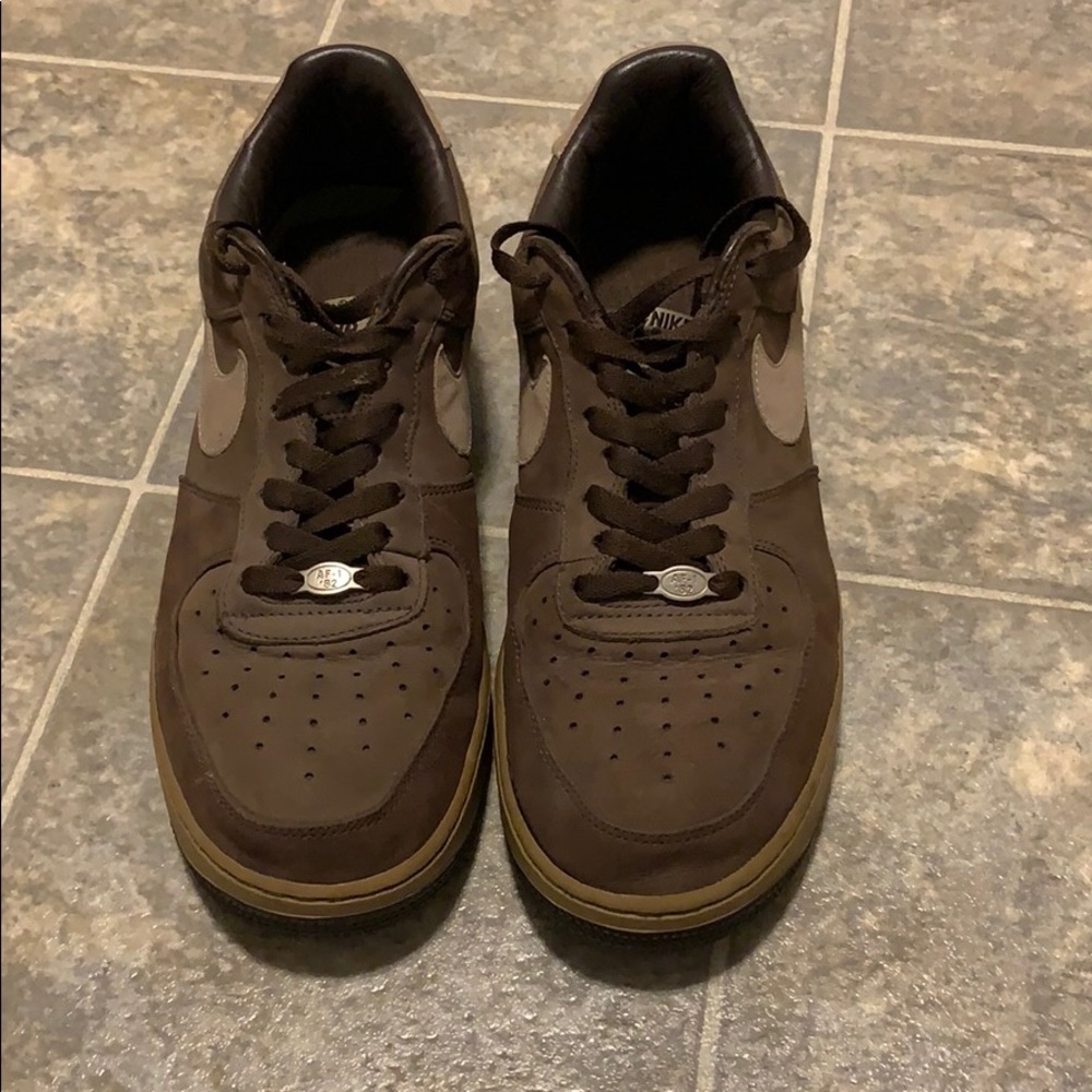 Nike AF-1 ‘82 Brown Suede & Leather
